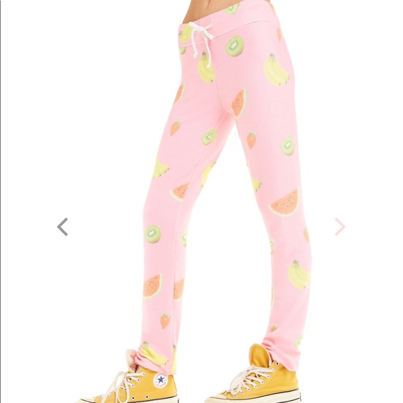 Wildfox Pants - NWT WILDFOX Tutti Fruity Echo Joggers